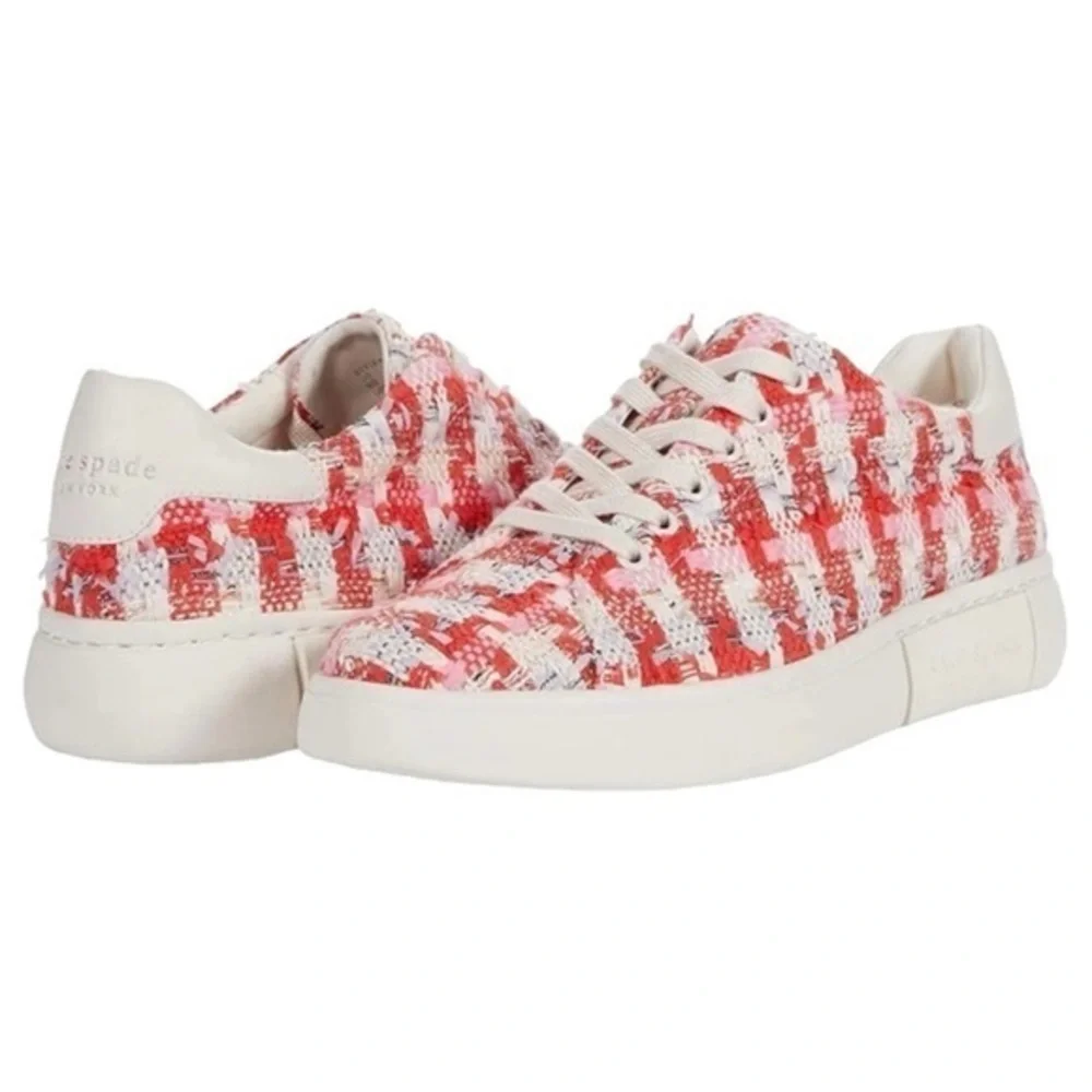 Kate Spade Tweed Sneakers Size 10.5